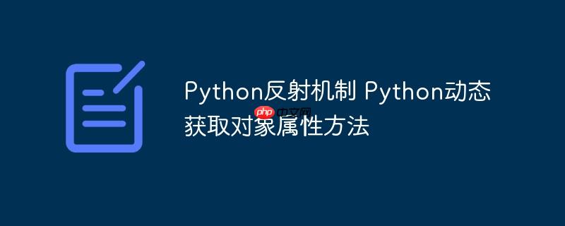 Python反射機(jī)制 Python動態(tài)獲取對象屬性方法-小浪學(xué)習(xí)網(wǎng)
