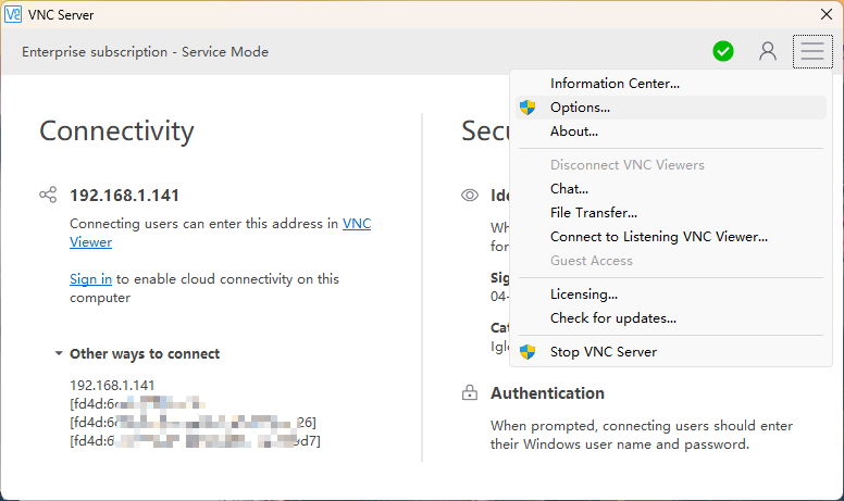 VNC Server和VNC Viewer 局域網內手機控制電腦 電腦投屏串流
