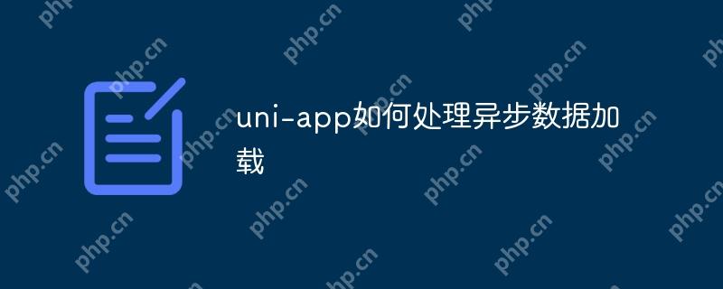 uni-app如何處理異步數(shù)據(jù)加載-小浪學習網(wǎng)