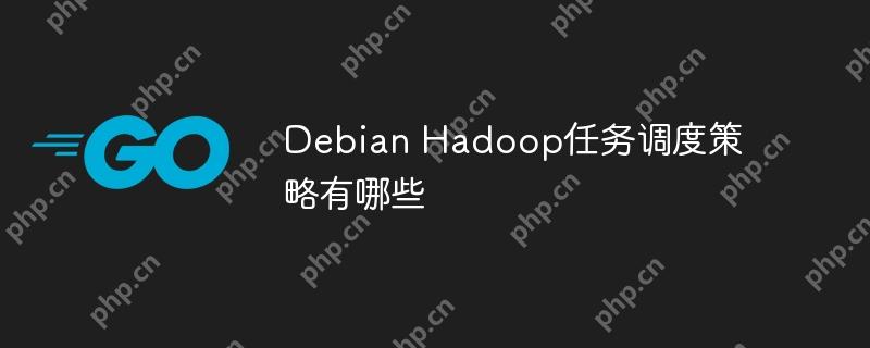 Debian Hadoop任務調度策略有哪些-小浪學習網