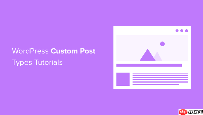 12 個最有用的 WordPress 自定義帖子類型教程