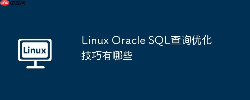 Linux Oracle SQL查詢優化技巧有哪些-小浪學習網