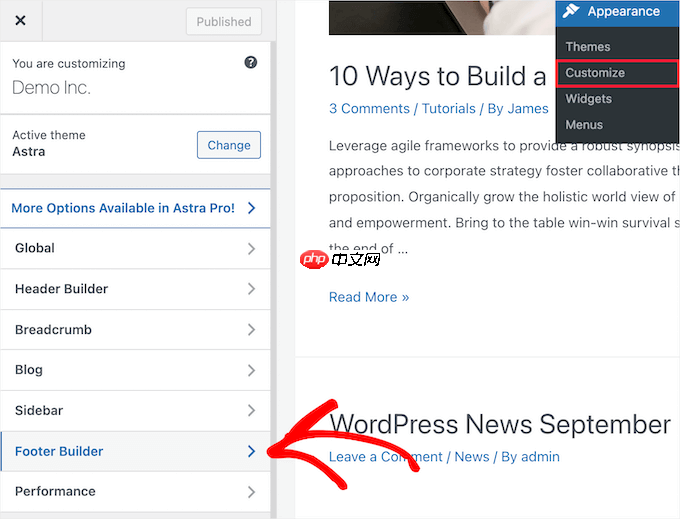如何在 WordPress 中編輯頁腳（4 種方法）