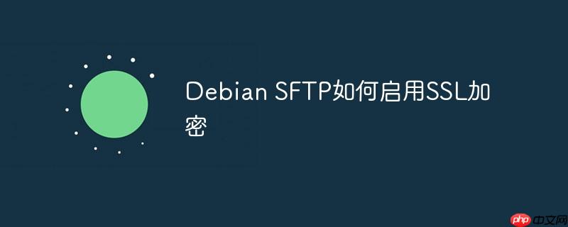 Debian SFTP如何啟用SSL加密-小浪學習網