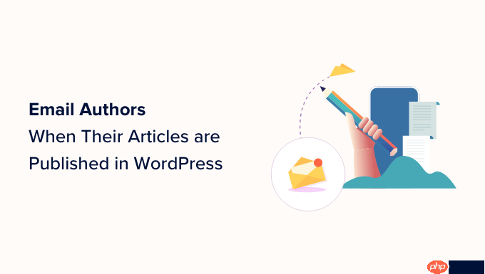 在 WordPress 中發(fā)布文章時如何向作者發(fā)送電子郵件-小浪學(xué)習(xí)網(wǎng)